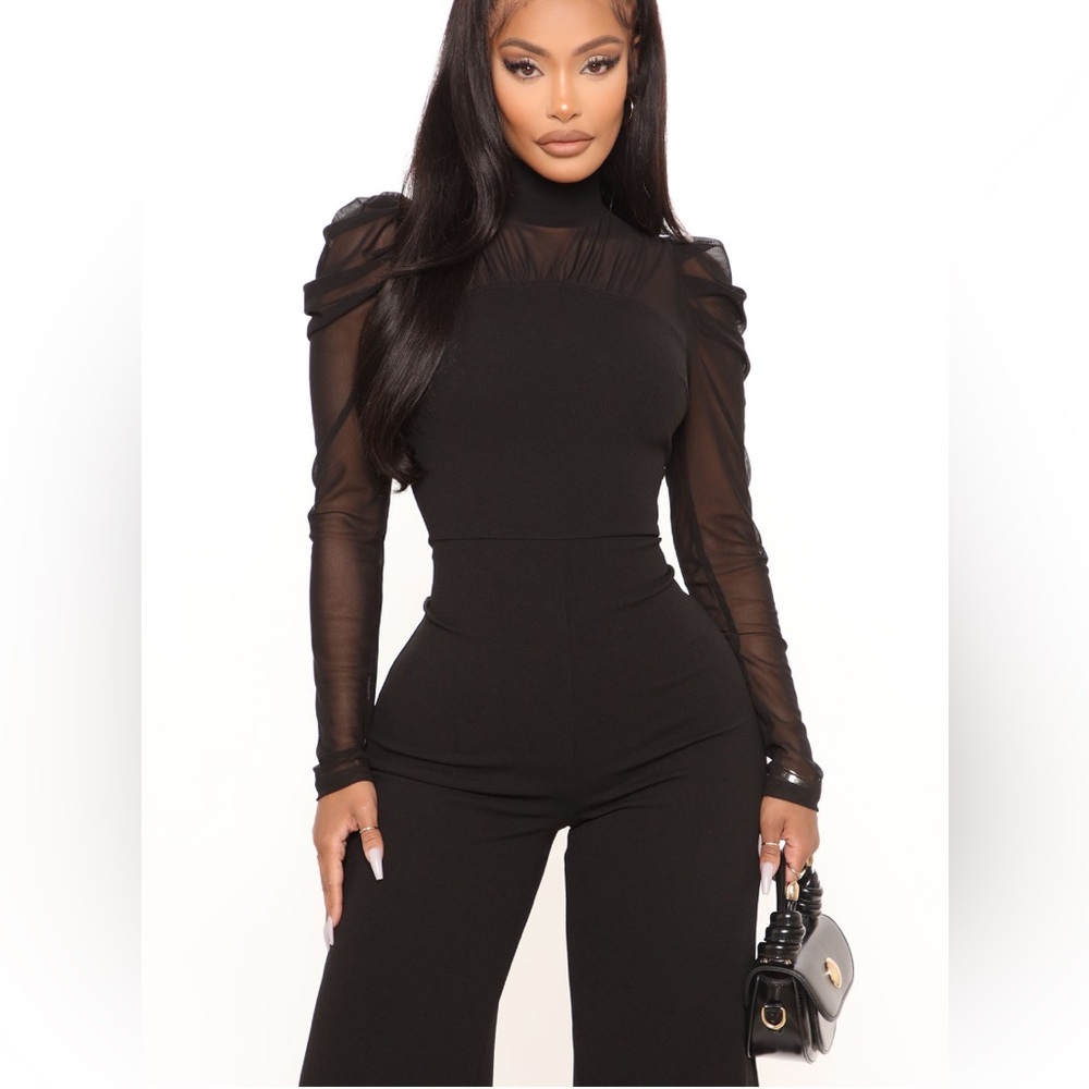 Black jumpsuit